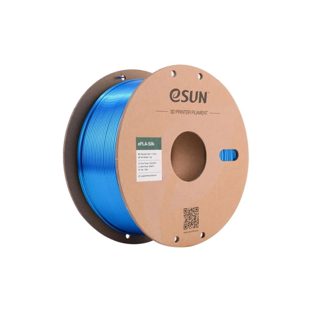 Esun eSilk-PLA Filament Blue