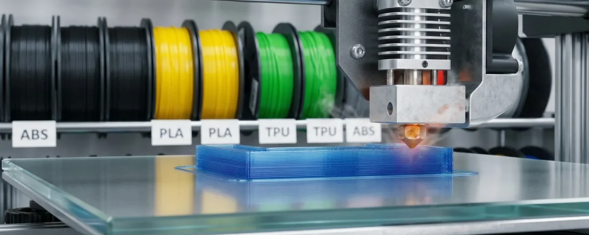 3D yazıcı filament seçim rehberi - PLA, PETG, ABS, TPU karşılaştırması