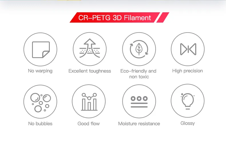 Creality CR PETG Filament 1.75mm