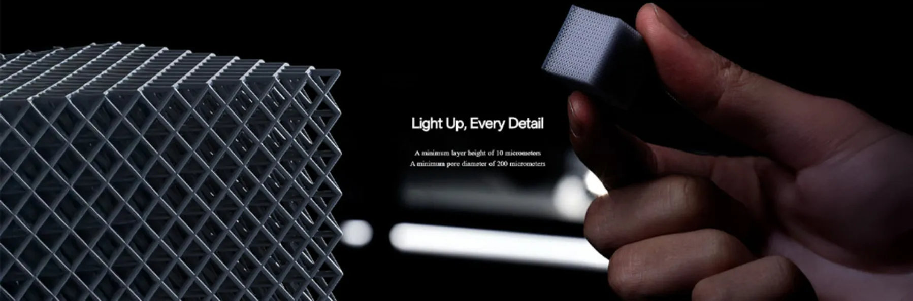 Anycubic Photon Mono M7 Pro 10 Mikron Katman Hassasiyeti