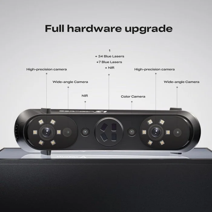 Creality Sermoon S1 kamera ve lazer donanımı