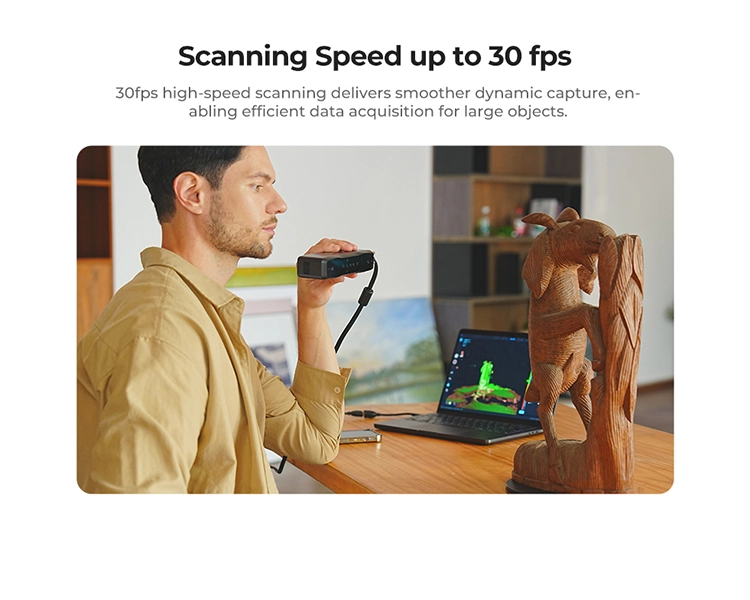 Creality CR-Scan Otter Lite 30 fps tarama hızı