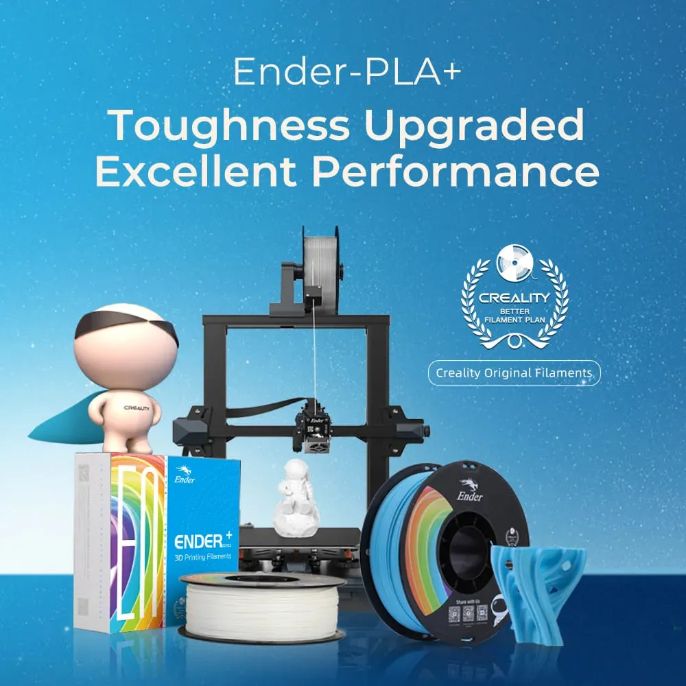 Creality Ender PLA Plus filament ve 3D yazıcı