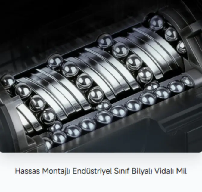Anycubic Photon P1 Endüstriyel Sınıf Bilyalı Vidalı Mil