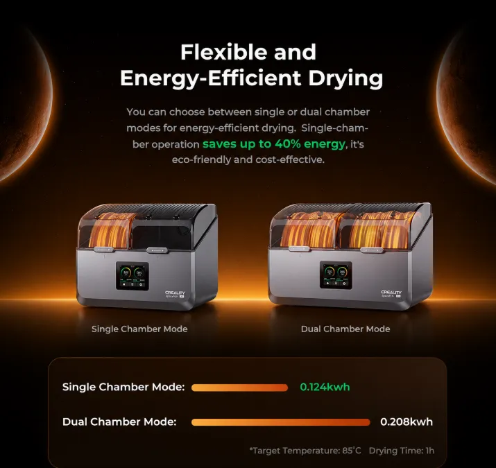 Creality SpacePi X4 Filament Kurutucu görsel 6