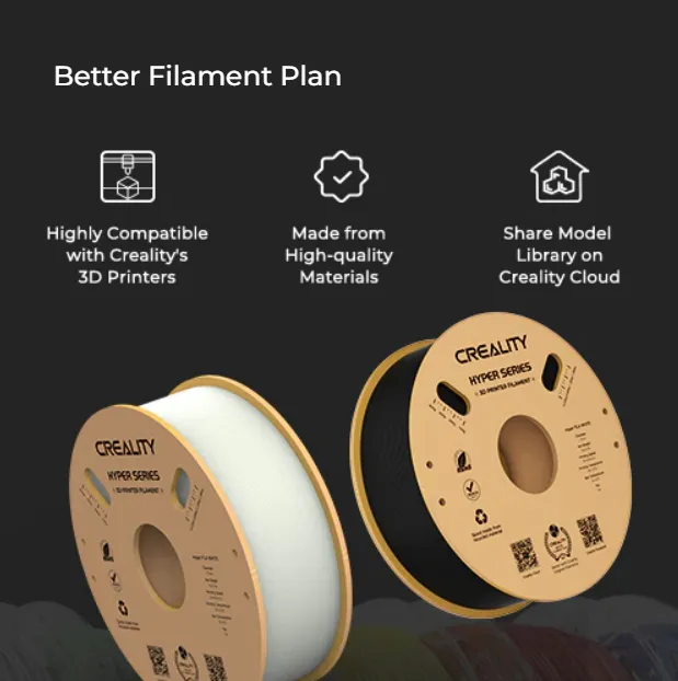 Creality Hyper PLA filament makaraları