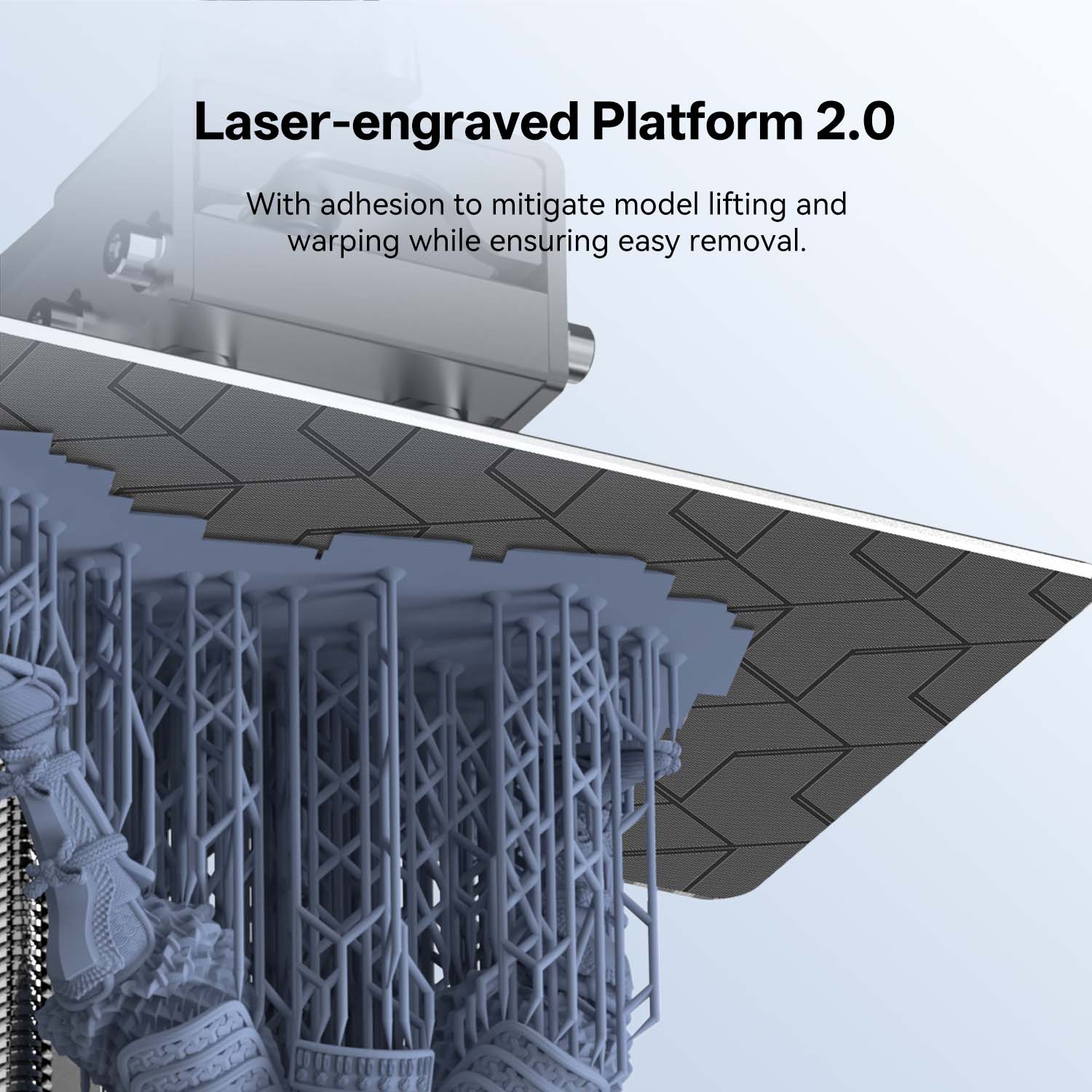 Anycubic Photon Mono 4 Lazer İşlenmiş Platform 2.0