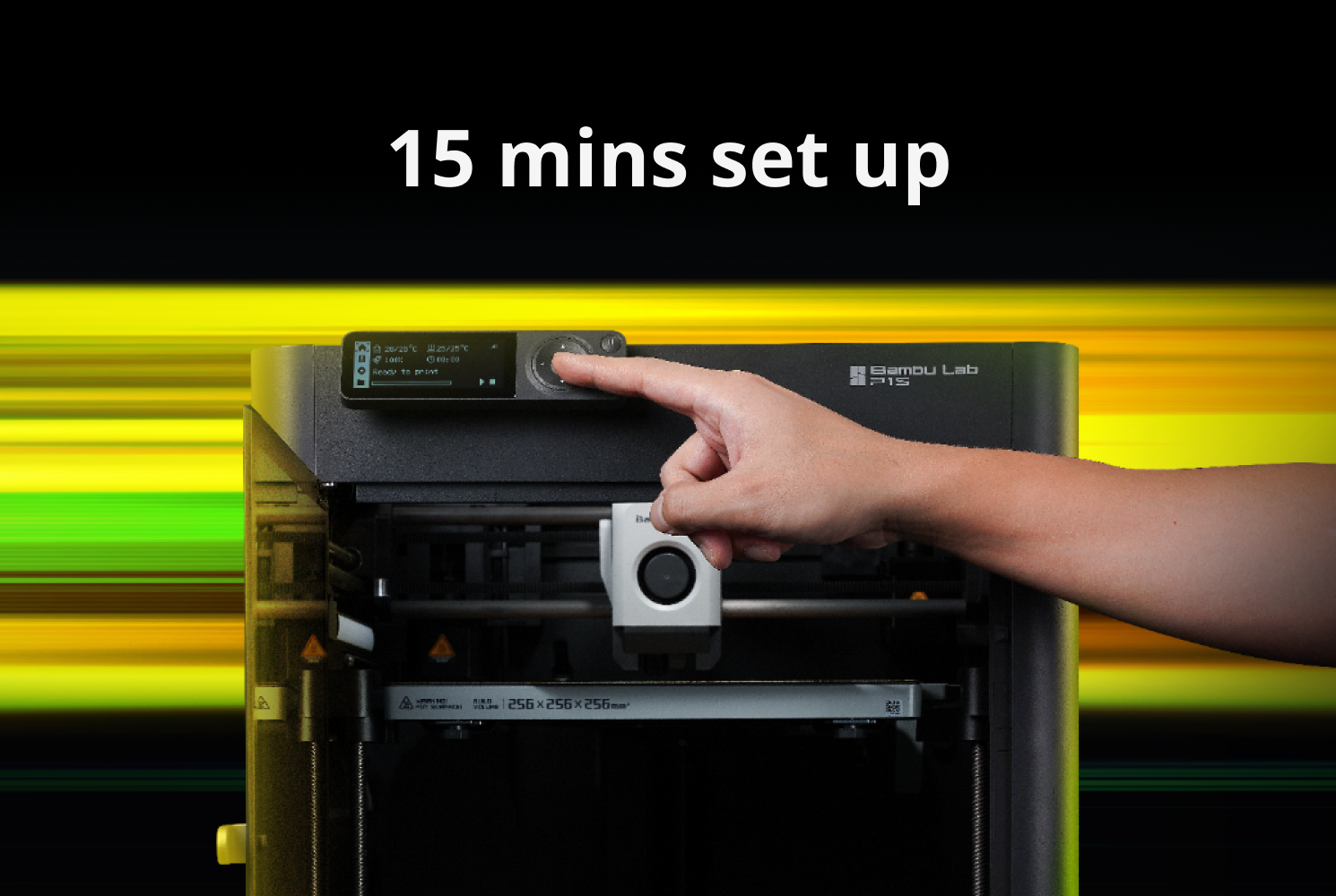 Bambu Lab P1S 3D Printer Hızlı Kurulum