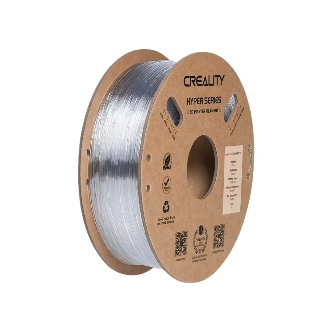 Creality Hyper PC Filament Şeffaf 1.75 mm 1 kg