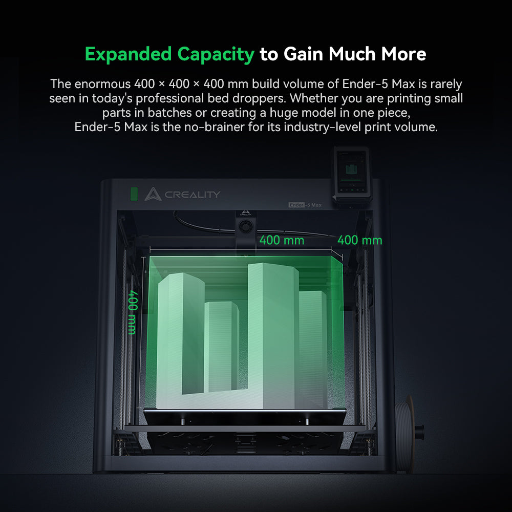 Creality Ender-5 Max 3D Printer 400x400x400mm Baskı Hacmi