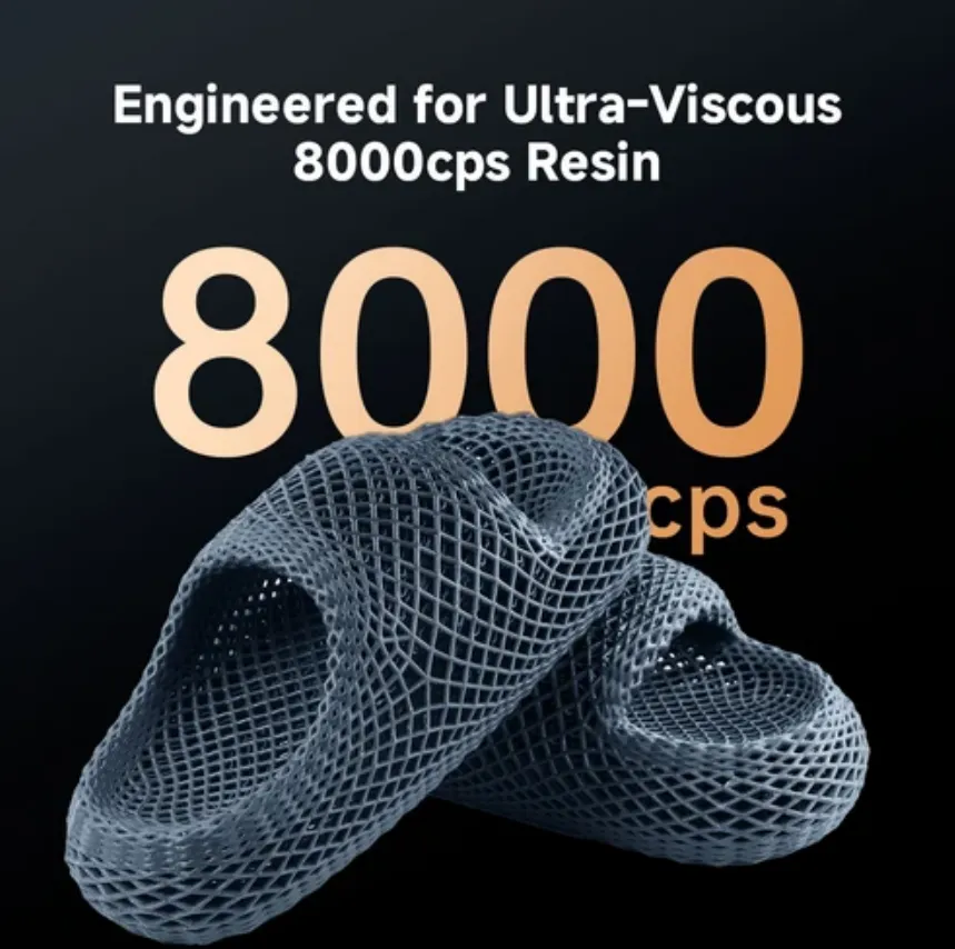 Anycubic Photon P1 Combo 8000 cps yüksek viskoziteli reçine desteği